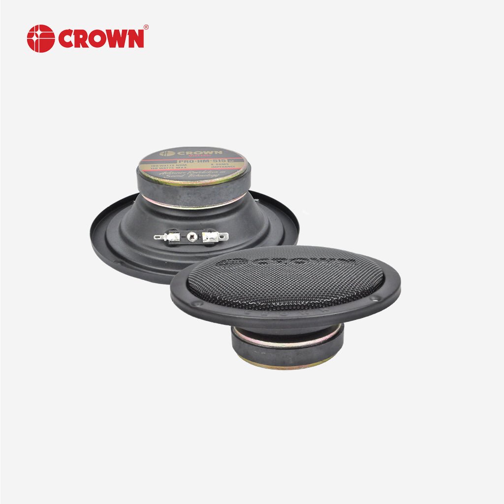 Crown 1pc 5 Inch Professional Midrange 100 - 150W 8ohms PRO - HM - 515 M - Winland Depot