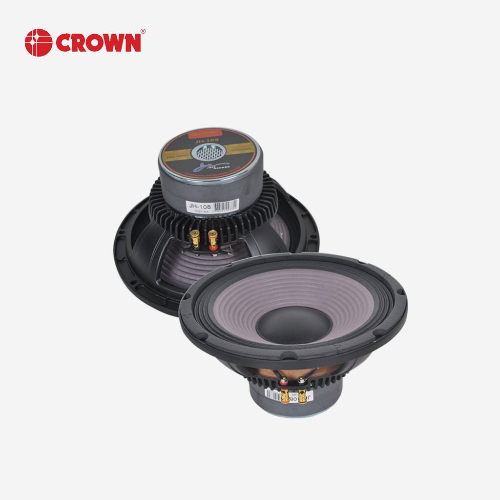 Crown 1pc Professional Jack Hammer Instrumental Speaker 10" Double Magnet 800W JH - 108 - Winland Depot