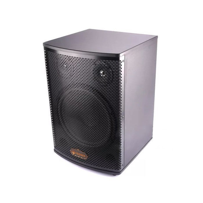 Crown 2pcs 12inch 3 - Way Karaoke and Videoke Passive Audio Speaker System BF - 312 - Winland Depot