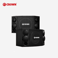 Crown 3 - Way Karaoke Speaker System 600 watts BF - 106 (2)pieces per order - Winland Depot