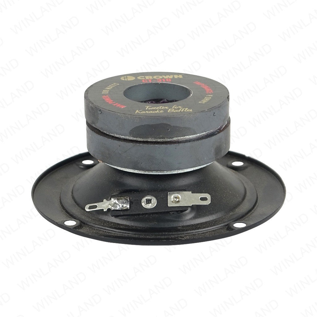 Crown 3inch 100W Tweeter for Karaoke Baffles 8 Ohms Double Magnet Tweeter CT - 310 (1)piece - Winland Depot