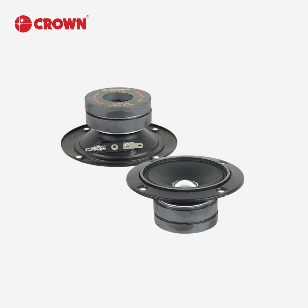 Crown 3inch 100W Tweeter for Karaoke Baffles 8 Ohms Double Magnet Tweeter CT - 310 (1)piece - Winland Depot