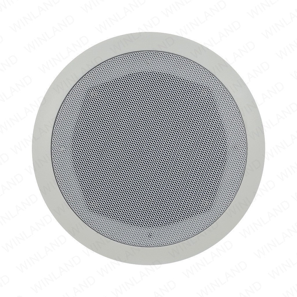 Crown 6inches Ceiling Speaker with Cover Size 9 - 1/3" 8 Ohms 20W HF - 602C (1)piece - Winland Depot