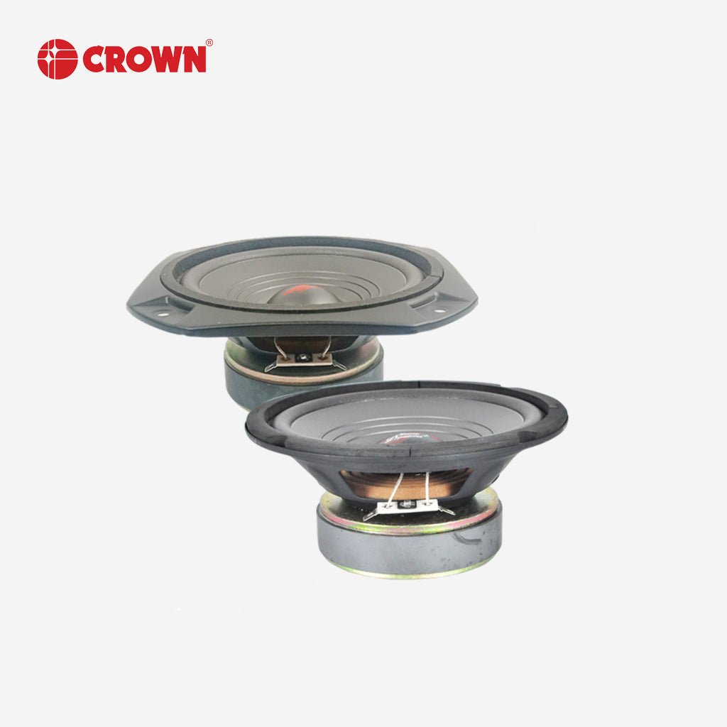 Crown 6inches Professional Round Woofer Speaker / 200watss / 8ohms PRO - PW - 620 (1)piece - Winland Depot