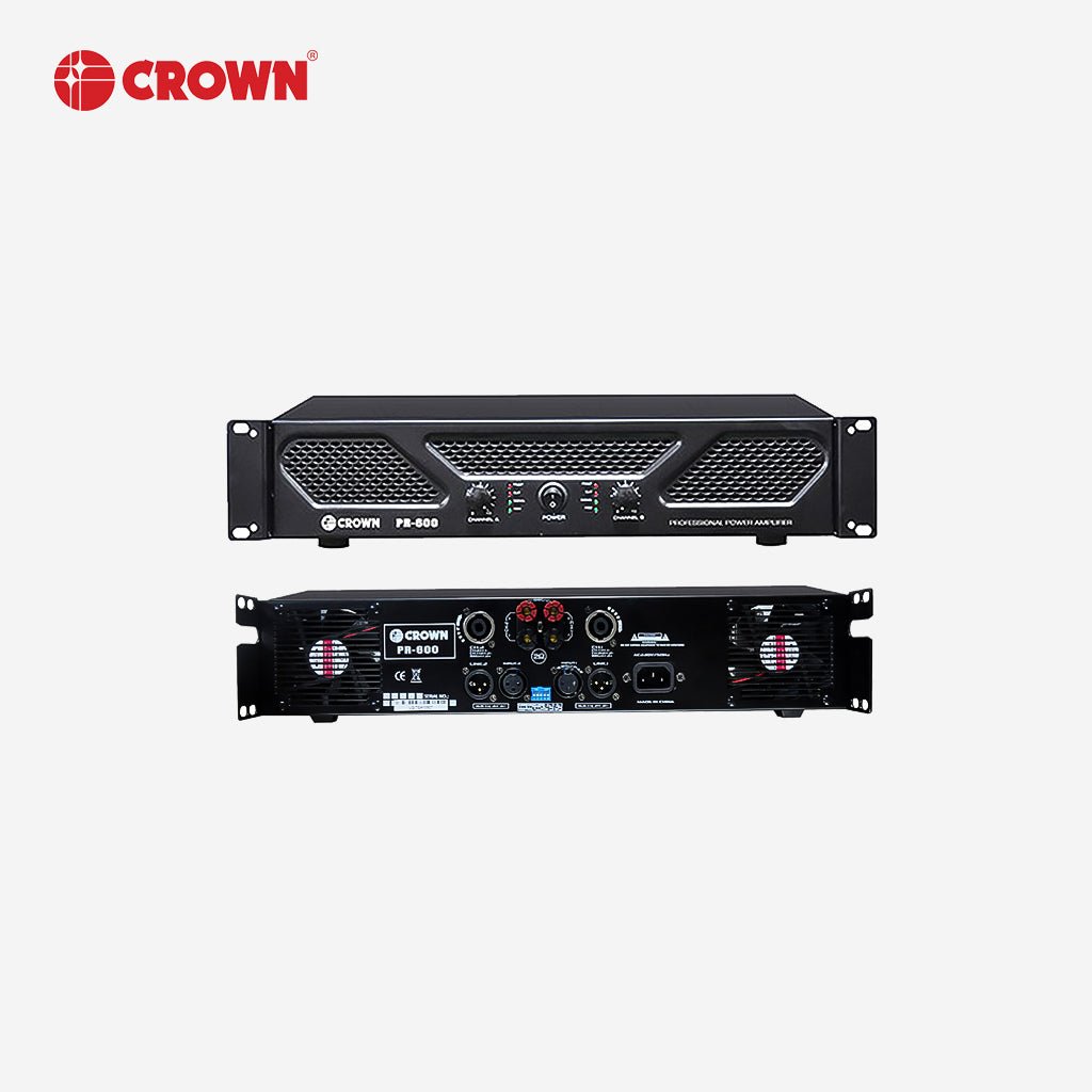 Crown Crown Professional Powered Amplifier Premium Series 800 x 2 4Ω Stereo PR - 600 - Winland Depot