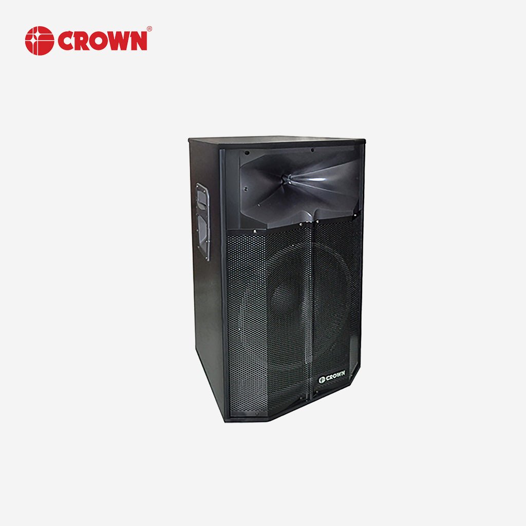 Crown Instrumental Speaker System 15inch Woofer+Tweeter(17” X 8”) 2 - WAY 800W BF - 158 - Winland Depot