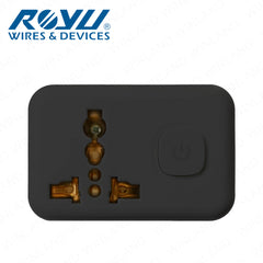 Royu by Winland Universal Adapter (International + Flat Pin Outlets Adapter ) (250V / 10A) REDPL126