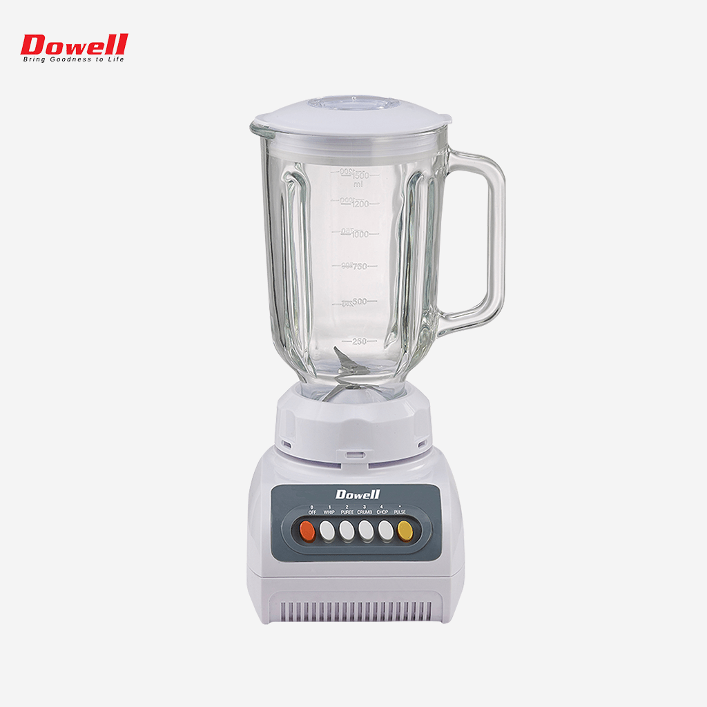 Dowell 1 Liter Juice Glass Blender w/ 4 Speed Function BL - 9881 - Winland Depot