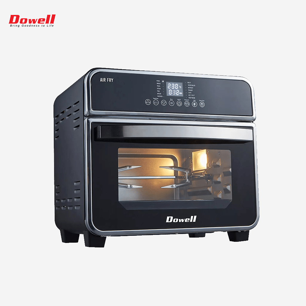 Dowell 14Functions 15L Air Fryer Oven w/ Rotisserie & Touch Screen Digital Control AF - 17E - Winland Depot