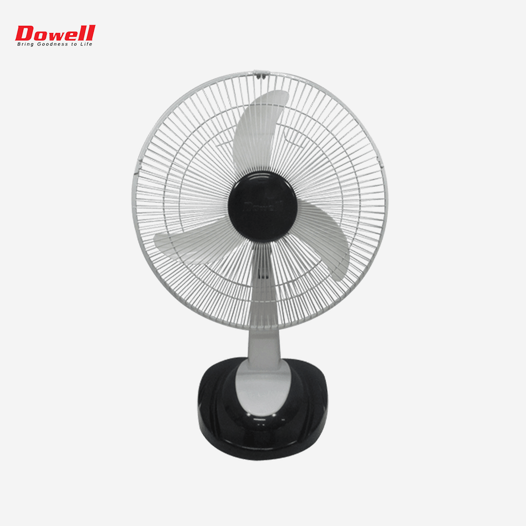 Dowell 16 Inch Desk Fan Ground Electric Fan TF3 - 825(WHITE) - Winland Depot