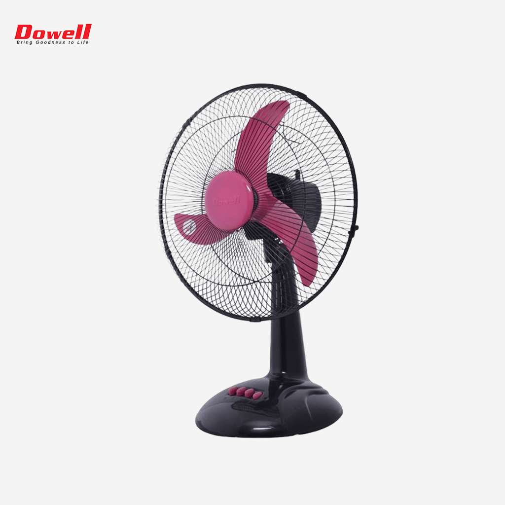 Dowell 16 Inch Table Desk Ground Electric Fan with Powerful Motor TF3 - 316B - Winland Depot