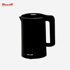 Dowell 1.7L Electric Kettle with 5 Temperature Selection EK - 217T(BLACK) - Winland Depot