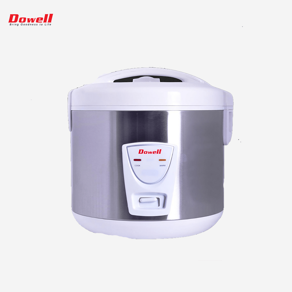 Dowell 1.8 Liter Jar Type Rice Cooker with Stainless Steel Body RCJ - 10CS - Winland Depot