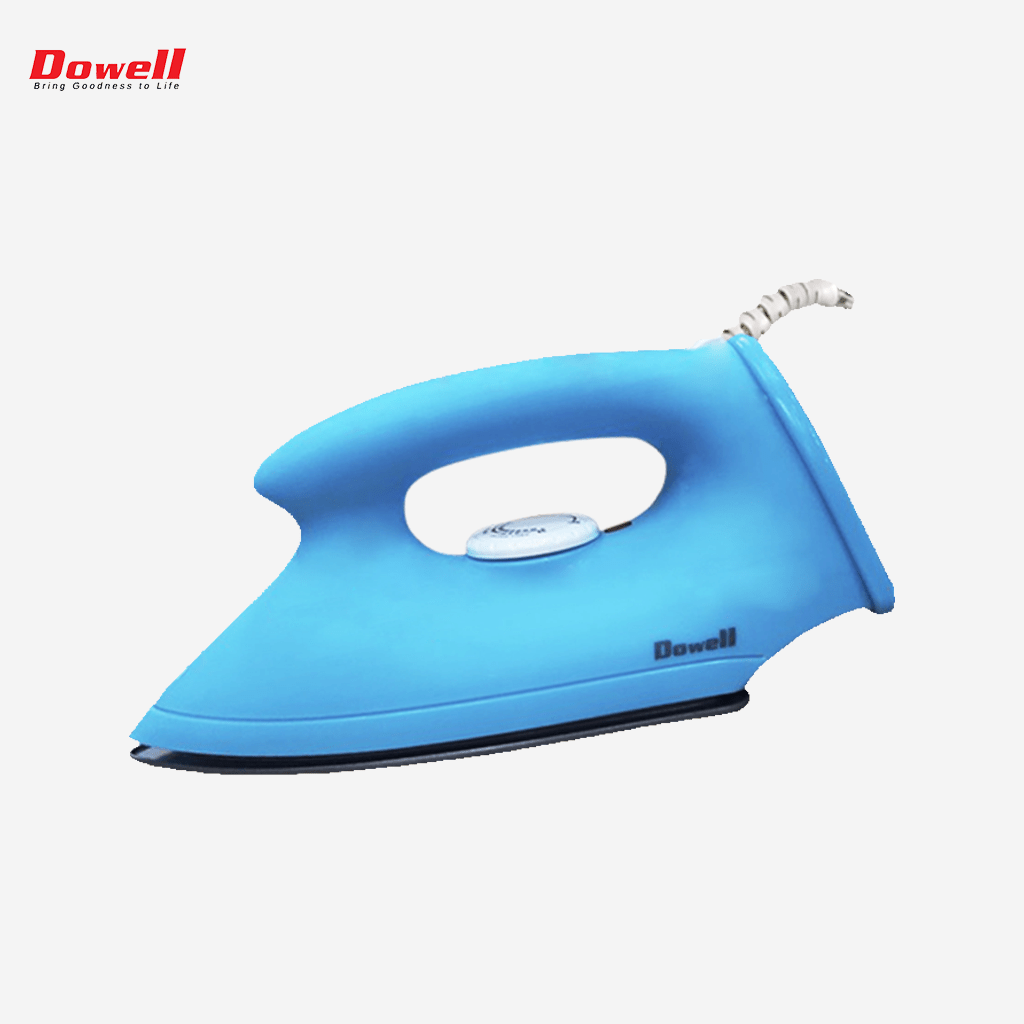 Dowell Flat Dry Iron for Clothes Non - stick Lightweight DI - 741NS - Winland Depot