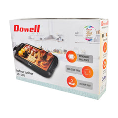 Dowell Non - Stick Electric Indoor Griller Samgyupsal BBQ Grill Barbeque Grill 1000W IG - 190 - Winland Depot