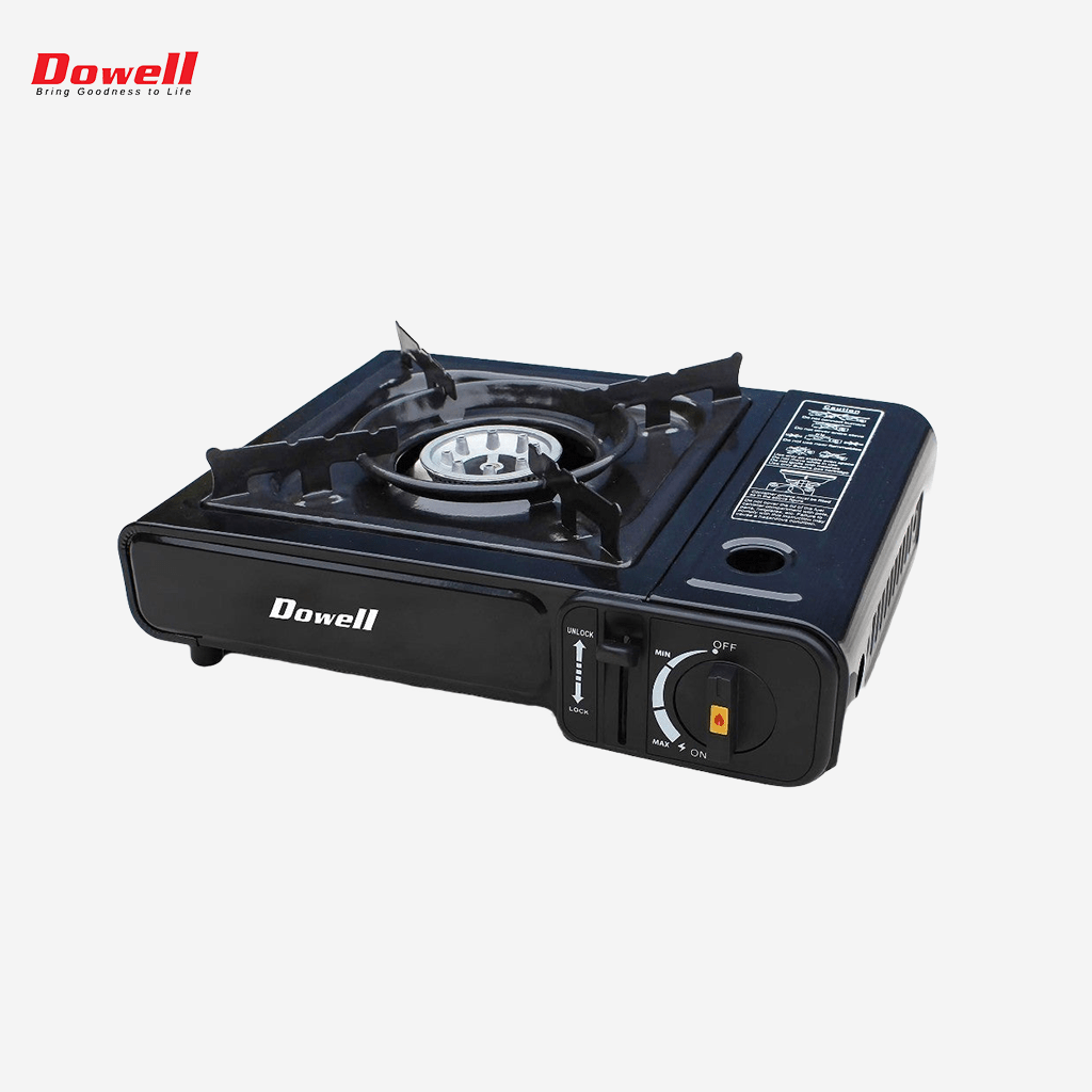 Dowell Portable Butane Gas Stove Single Burner Automatic Electric Ignition SSB - 100BU - Winland Depot