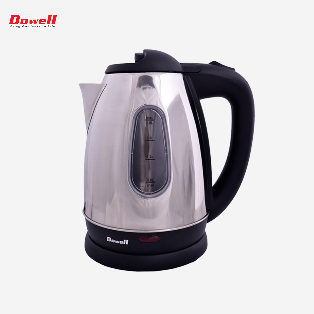 Dowell Stainless Electric Kettle Water Heater 1.8 L EK - 188S - Winland Depot