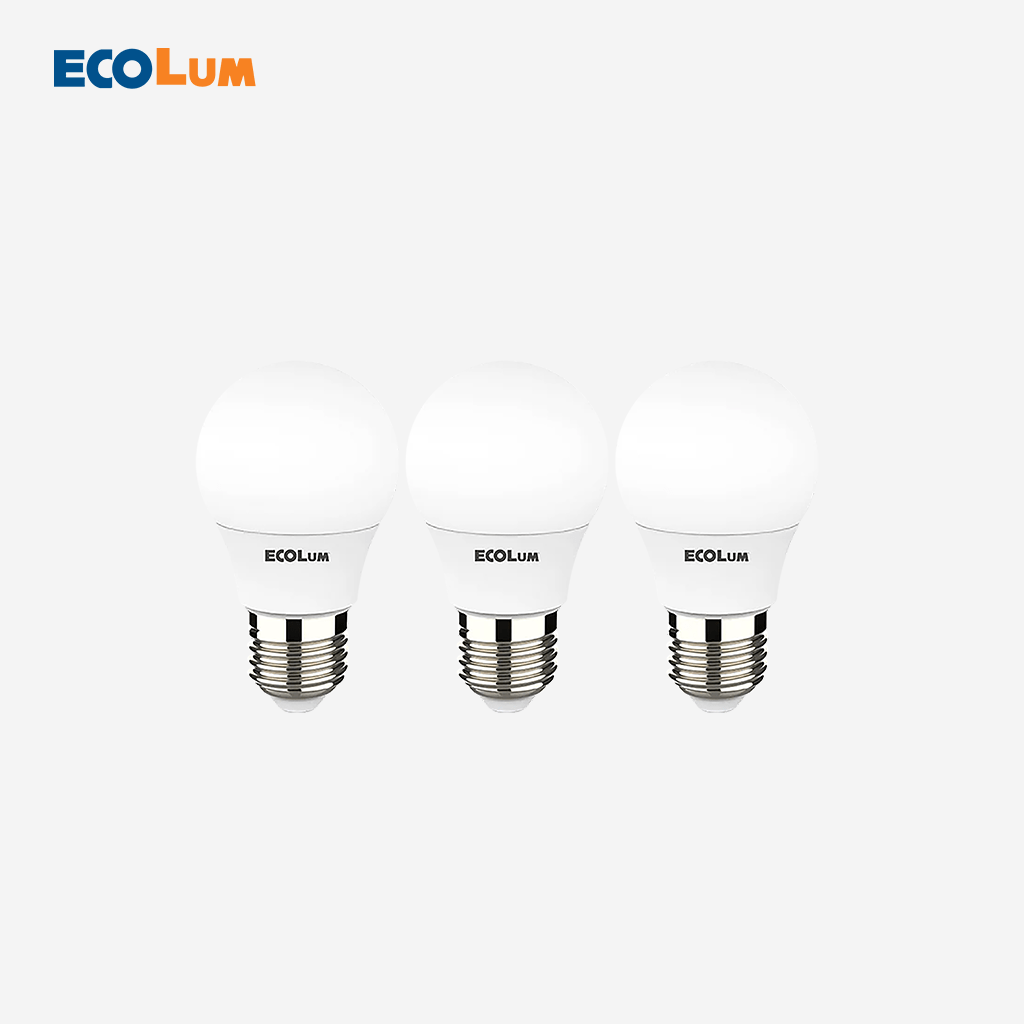 Ecolum 3 - Bulb Value Pack (3W - 11W / 110 - 240V AC 50/60Hz) Daylight - Winland Depot