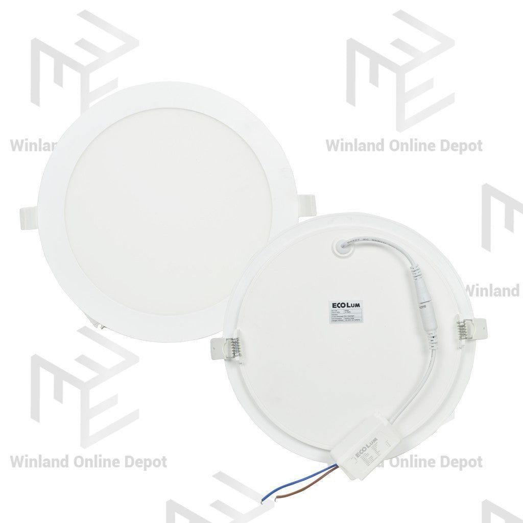 Ecolum 8 Inches 18 Watts Recessed Slim Downlight Daylight CDL2118DL - Winland Depot