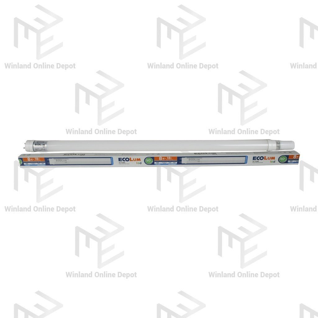 Ecolum 8 Watts LED T8 Tube Daylight CFS01T8DL08 - Winland Depot