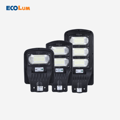 Ecolum Integrated Solar Streetlight with Sensor Daylight - Winland Depot