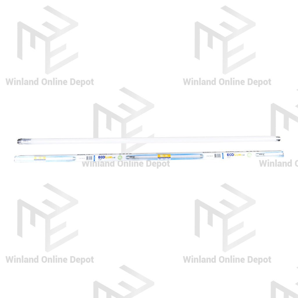 Ecolum LED T8 Tube - Single - Ended (18W / 100 - 240V) Daylight CFS01T8DL18 - Winland Depot