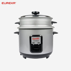 Eureka Rice Cooker 1.0 Liter / 5 cups w/ Keep Warm System & Steamer ERC - 1.0L SB - Winland Depot