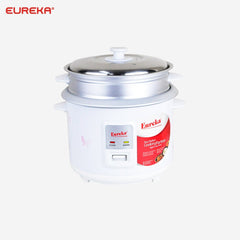 Eureka Rice Cooker 1.0L serves 5cups with Steamer ERC - 1.0LJ - Winland Depot