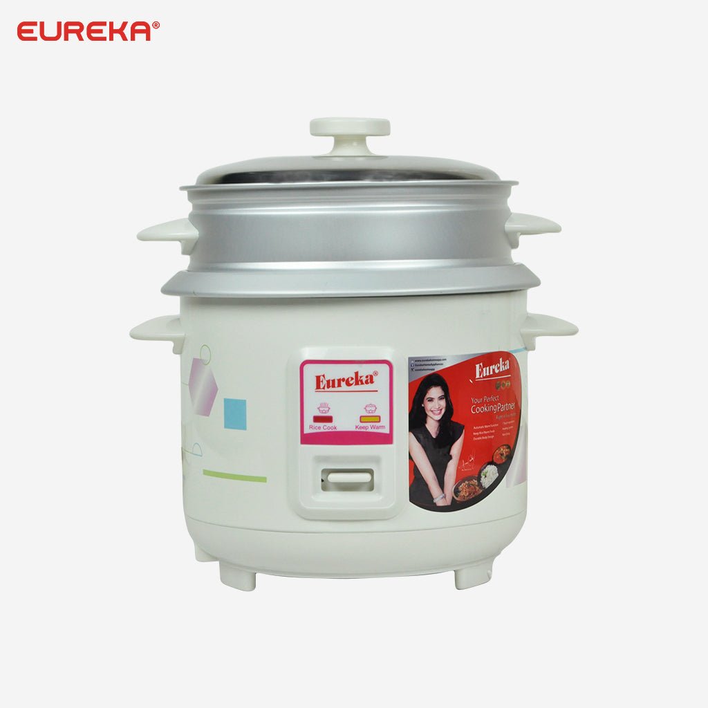 Eureka Rice Cooker with Steamer 5cups 400watts ERC - 1.0L - Winland Depot