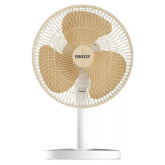 Firefly 12 inch Rechargeable Fan w/ Light and Wood Design - FEL662 - Winland Depot