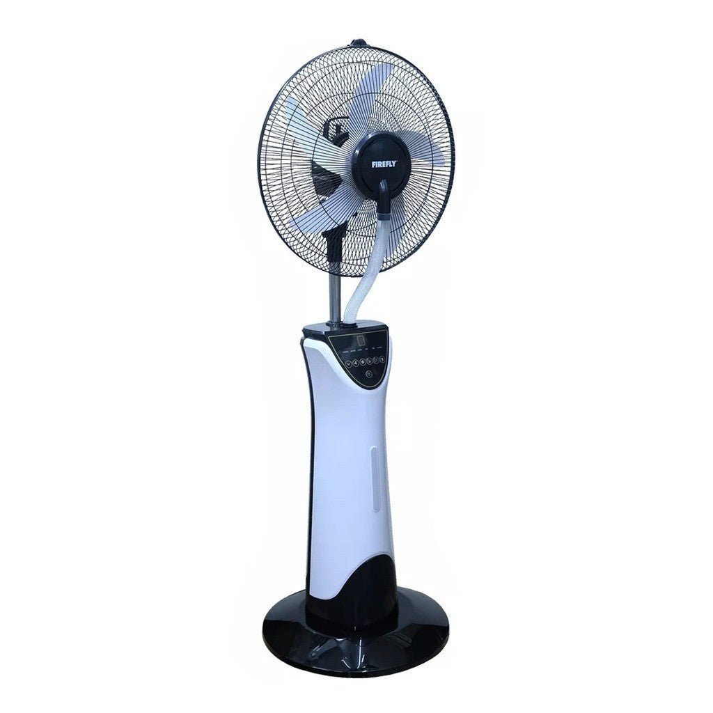 Firefly 16 inch Rechargeable Mist Fan with Digital Display and LED Night Light FEL646 - Winland Depot