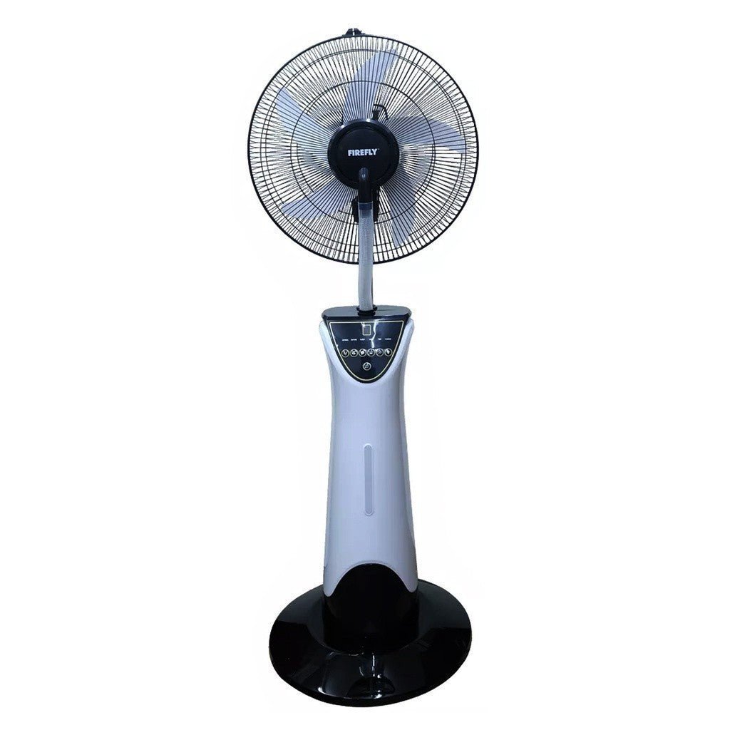 Firefly 16 inch Rechargeable Mist Fan with Digital Display and LED Night Light FEL646 - Winland Depot