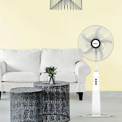 Firefly 18 inch Rechargeable Stand Fan with LED Night Light and Remote Control FEL634 - Winland Depot