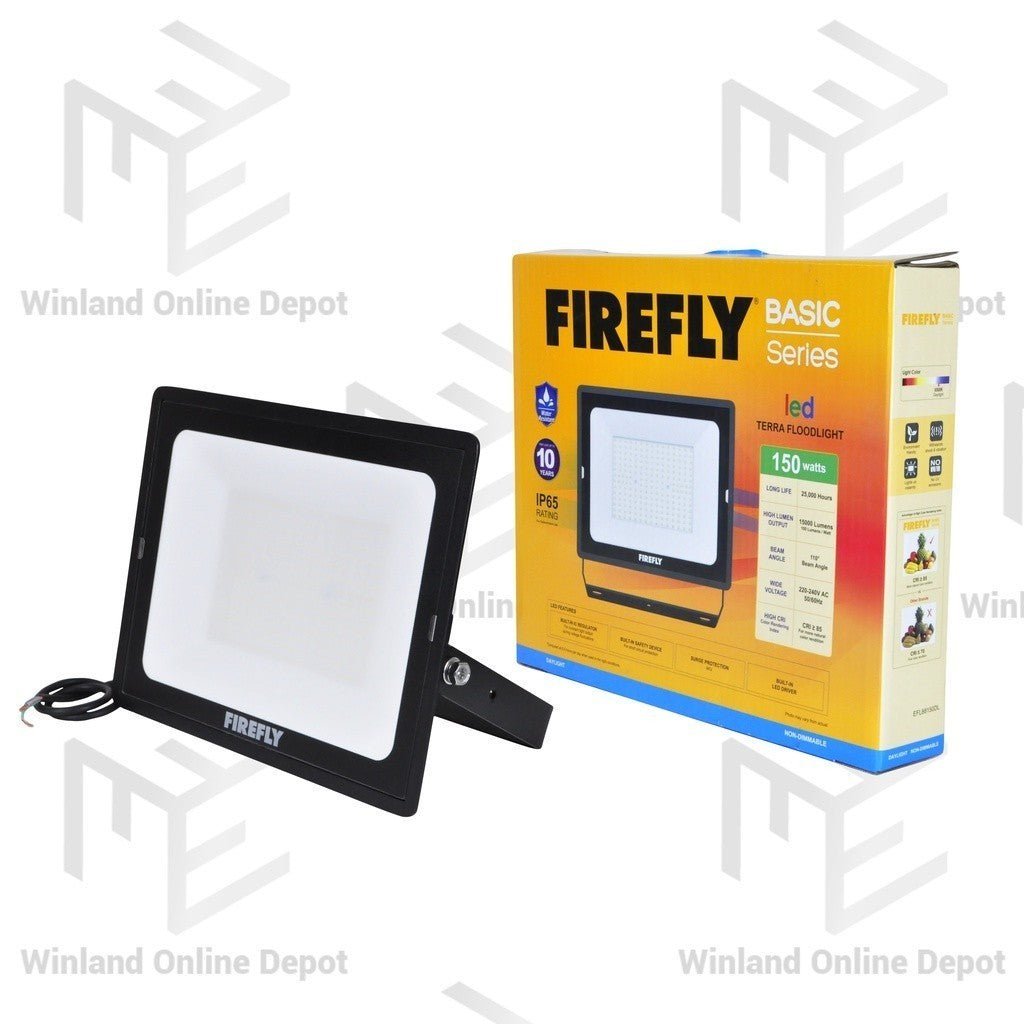 Firefly 20W to 150W Terra Floodlight with Motion Sensor Daylight - Winland Depot