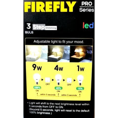 Firefly 3 Step Dimming LED Bulb Light 11W (Warm White) FBF311WW - Winland Depot