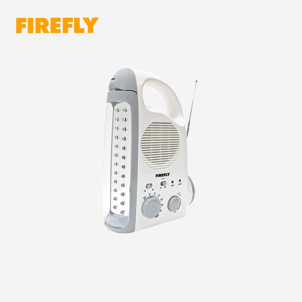 Firefly 31 LED Multi - function Desk Lamp Rechargeable Flashlight with Radio - FEL413 - Winland Depot