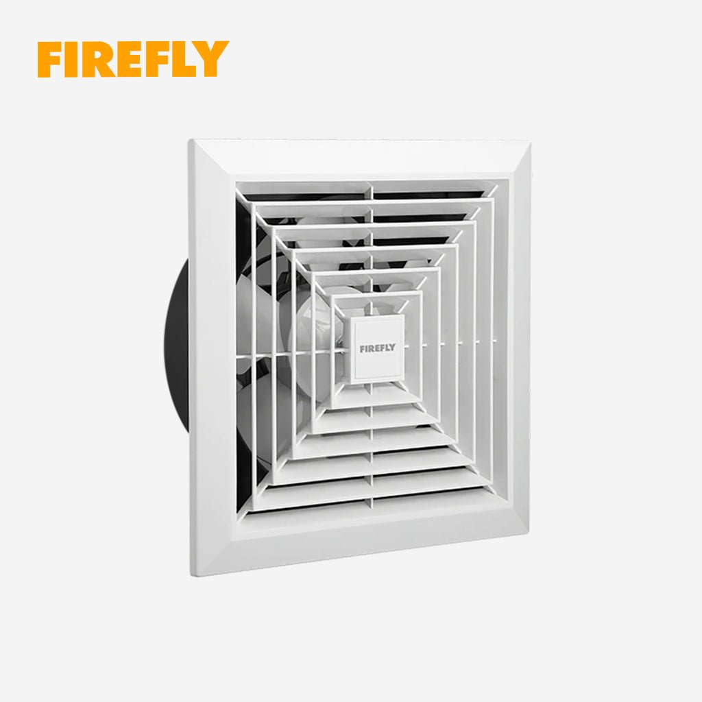 Firefly 8 Inch / 10 Inch / 12 Inch Ceiling Mounted Exhaust Fan Wide Radial Grille 20W - 35W - Winland Depot