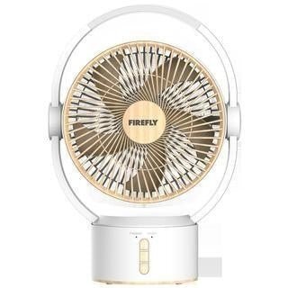 Firefly 9inch Rechargeable Circulator Fan Light/Wood Design - FEL663 - Winland Depot