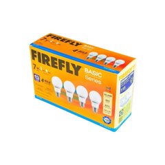 Firefly Basic Series 7Watts Daylight 4 - pcs LED Bulb - Value Pack - V40EBI107DL - Winland Depot