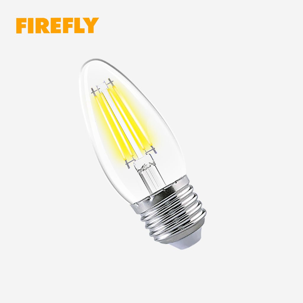 Firefly Basic Series LED Filament Vintage Candle Bulb ( 4W / 220 - 240V ) Warm White - Winland Depot