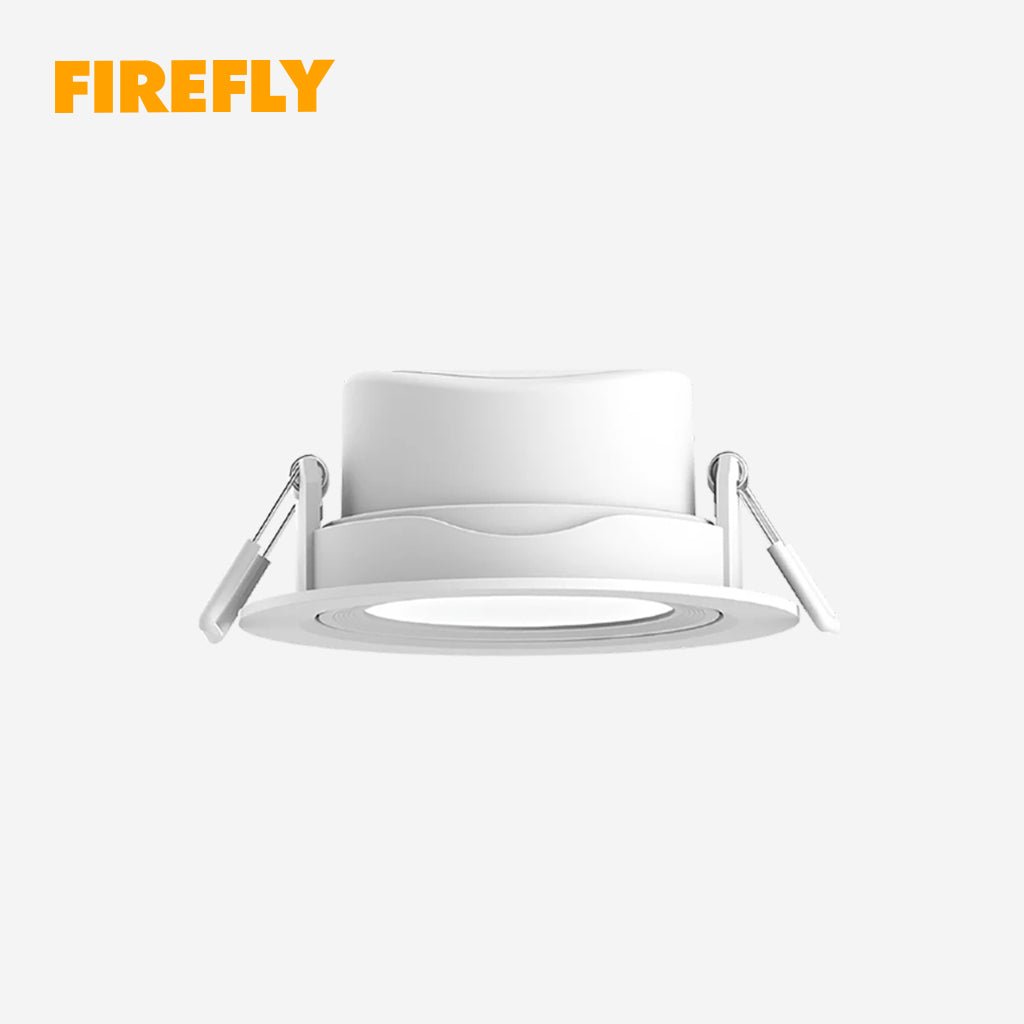 Firefly Basic Tiltable Downlights (8W / 100 - 240V) Warm White - EDL2608WW - Winland Depot