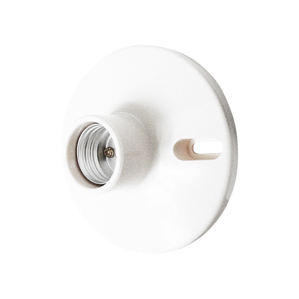 Firefly E27 Bulb Light Receptacle 4 1/4" Diameter with screw FEDCRW104 / FEDCRW204 - Winland Depot