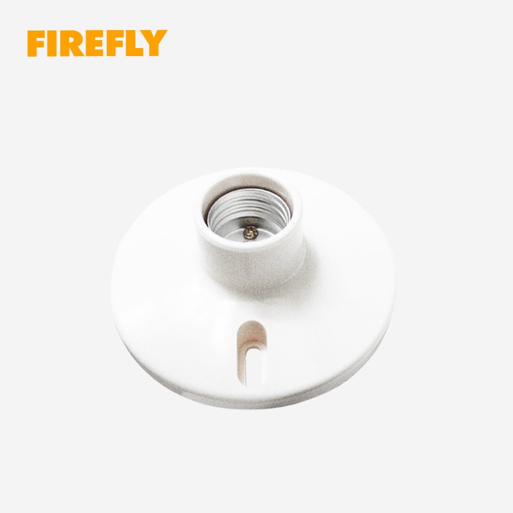 Firefly E27 Bulb Light Receptacle 4 1/4" Diameter with screw FEDCRW104 / FEDCRW204 - Winland Depot