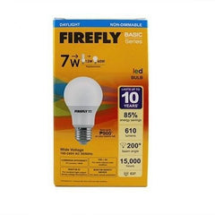 Firefly E27 LED Bulb 7Watts (Daylight) EBI107DL - Winland Depot