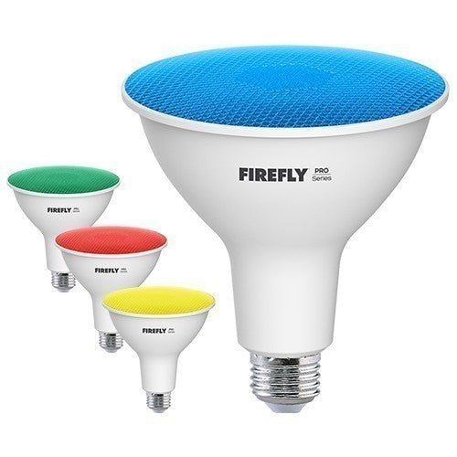 Firefly LED Light Bulb Colored 14W PAR38 - Winland Depot