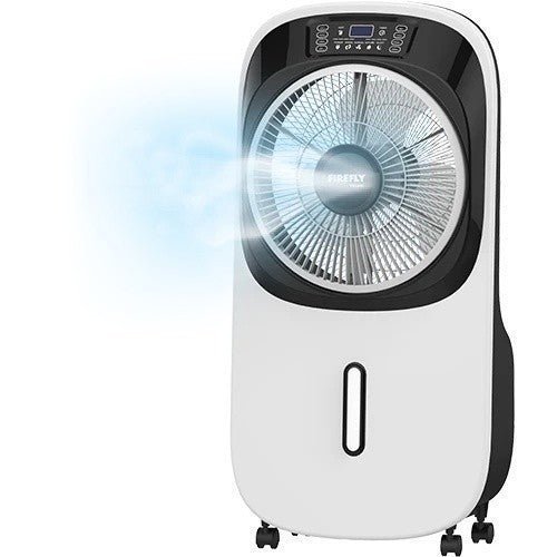 Firefly Rechargeable 10 inch Mist Fan with Digital LED Display and Remote Control - FEL645 - Winland Depot