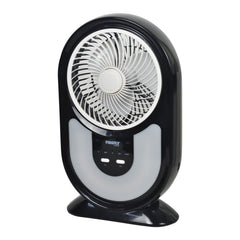 Firefly Rechargeable 7 Inch Mini Table Fan w/ Night Light w/ Built - in LED Lighting FEL629 - Winland Depot