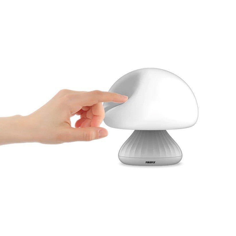 Firefly Rechargeable Tap - It Mushroom Night Lamp FEL904 5V DC/3.7V 1200mAh Lithium - ion - Winland Depot