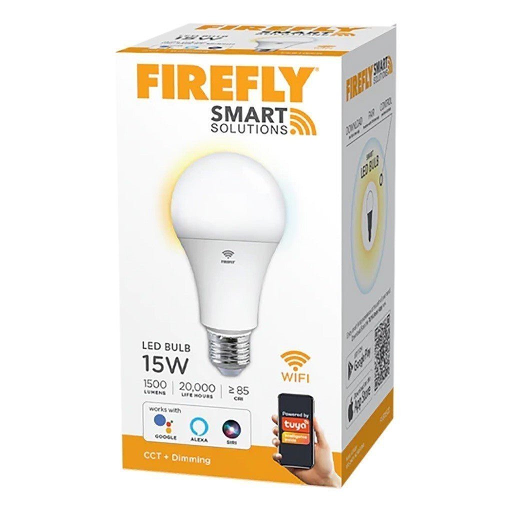 Firefly Smart Solutions LED Bulb 15W (CCT + DIMMING) FSB115CD - Winland Depot