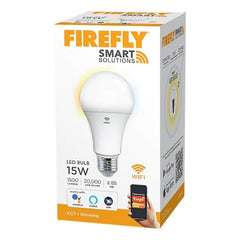 Firefly Smart Solutions LED Bulb 15W (CCT + DIMMING) FSB115CD - Winland Depot